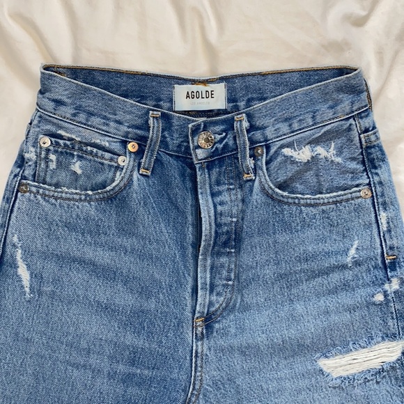 AGOLDE 90s mid rise loose fit size 22 - Picture 6 of 8